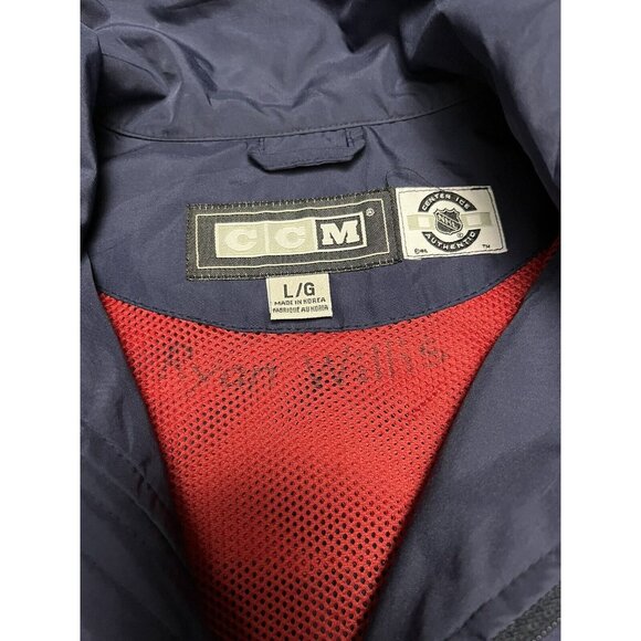 New York Rangers CCM Lady Liberty NHL Hockey Youth Large Jacket *Marking Inside* - Picture 4 of 8